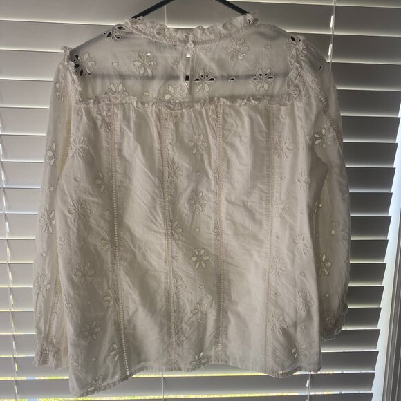 J. Crew Daisy Long Sleeve Blouse - Picture 8 of 11